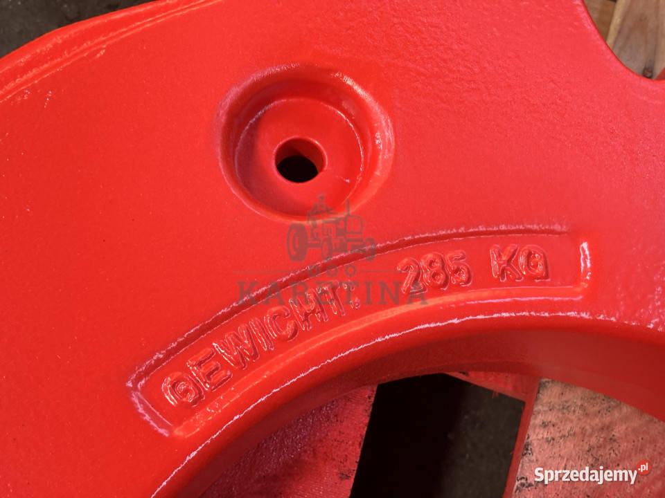Fendt 936 939 1050 Zestaw Obciążnik Balast 285 wielkopolskie Jastrzębniki