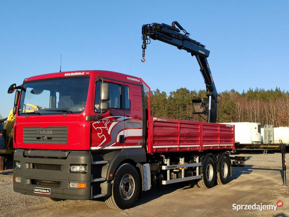 MAN Man 26440 6x4 HDS HIAB 166 B3 DUO Wywrotka Motoryzacja Widełki sprzedam