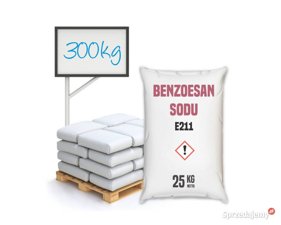 Benzoesan sodu konserwant granulki E211 sprzedam