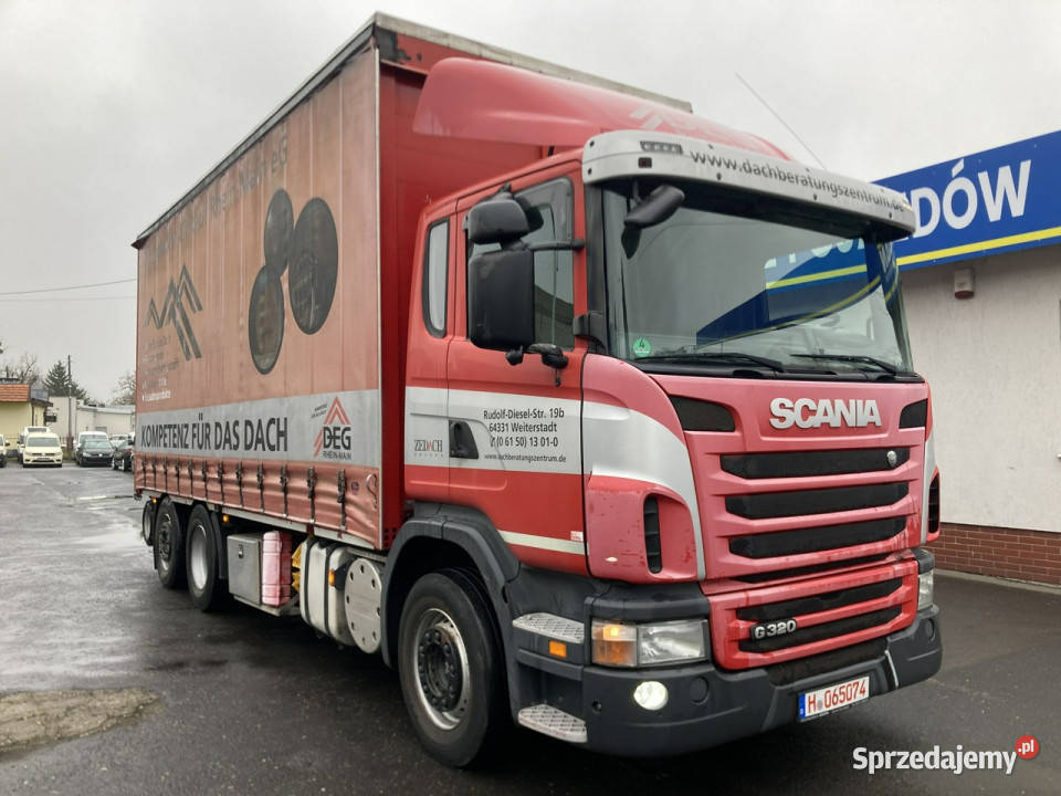 Scania inny Scania G320 Wózek PALFINGER Firanka elektryczne lusterka dolnośląskie Syców