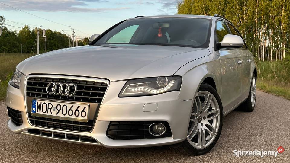 Audi A4 B8 20 TDI 170 S line zadbana bogato mazowieckie Małkinia Górna
