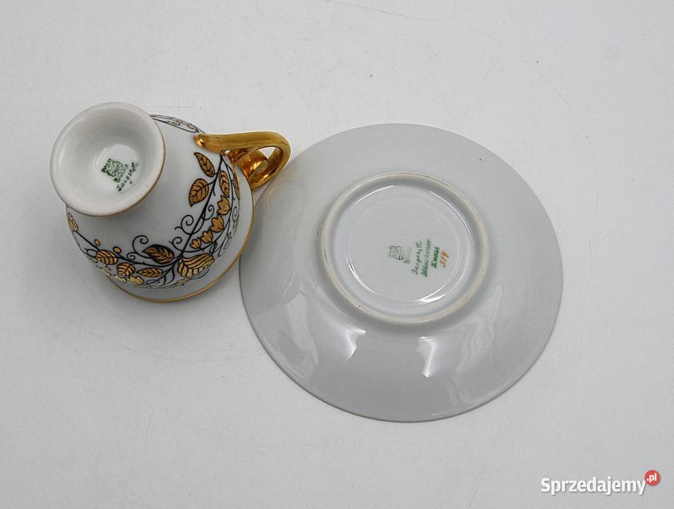 Filiżanka do mokki Jger Co art nouveau Poznań sprzedam