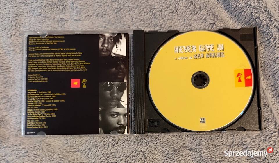 Never Give In A Tribute to Bad Brains CD Rybnik sprzedam