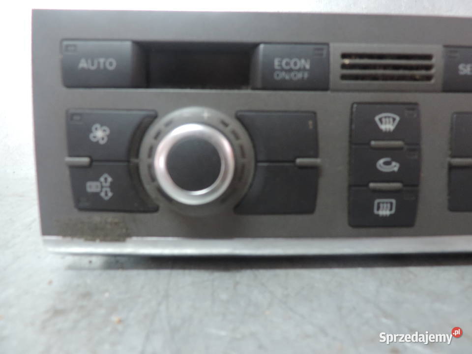 PANEL KLIMATRONIK AUDI A6 C6 4F2820043H panele sterowania, przełączniki małopolskie Nowy Sącz