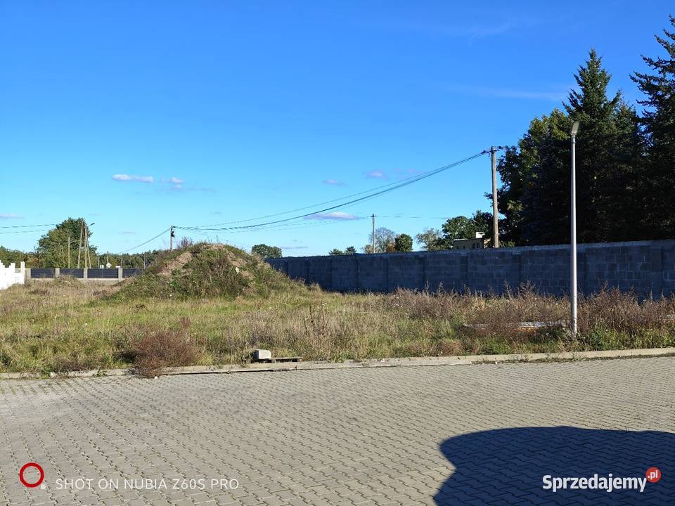 Działka inwestycyjna UR ogrodzona uzbrojona lubuskie