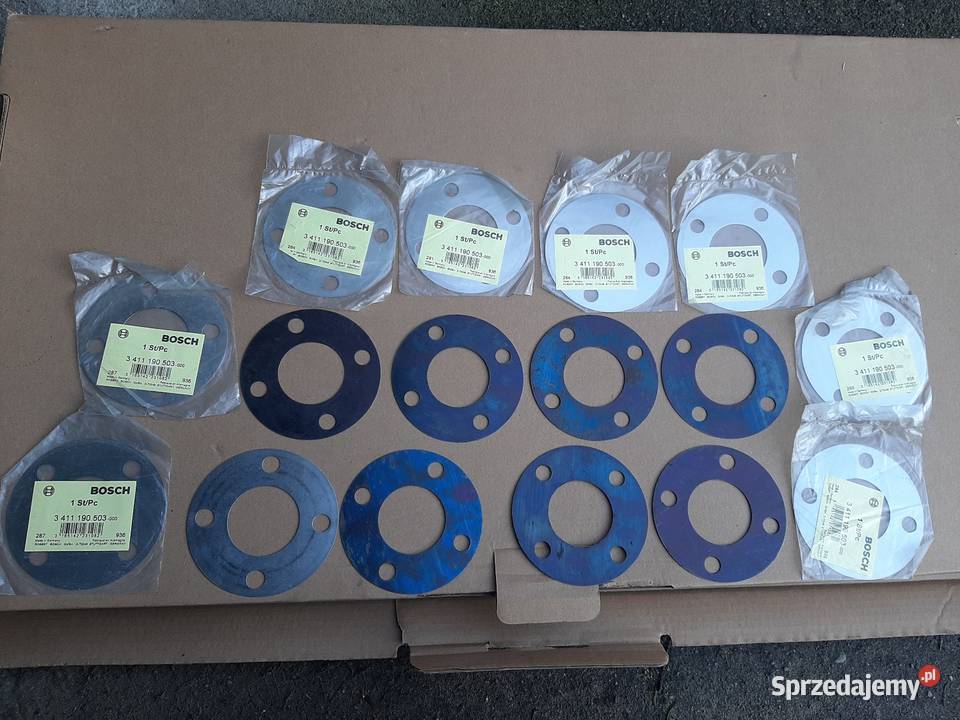 Podkładki dystansowe pod pompę wtryskową Bosh ciężarowe Skwierzyna