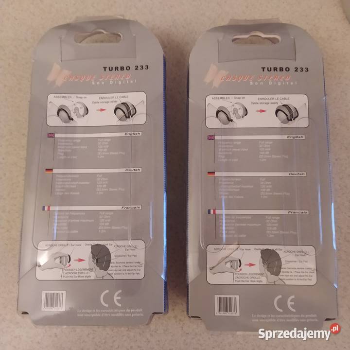 Słuchawki 2 sztuki pomorskie