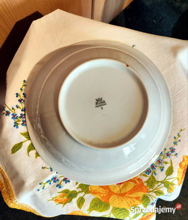 Miska biała Porcelana Karolina PRL lubelskie