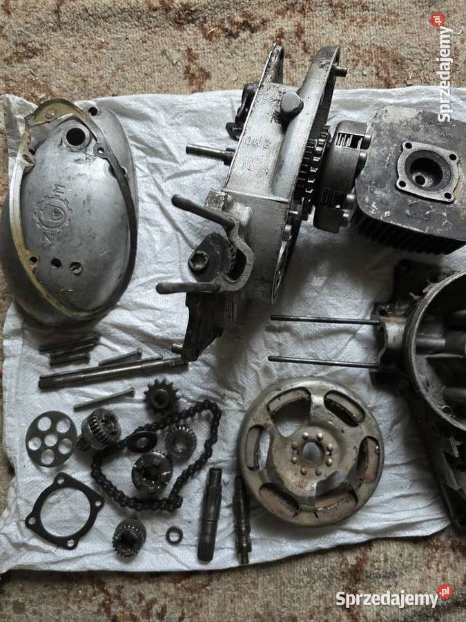 BIAŁY KRUK Silnik WSK 125 fabrycznie nowy NOS Rakszawa