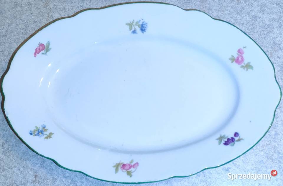 Stara Porcelana Ćmielów 3 półmiski waza Bielsko-Biała