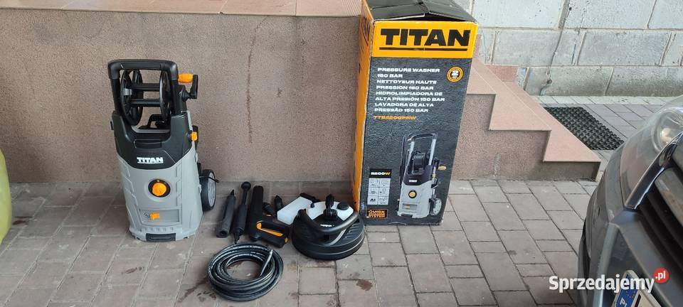 Myjka ciśnieniowa Titan 150bar Zestaw Przyłęk sprzedam