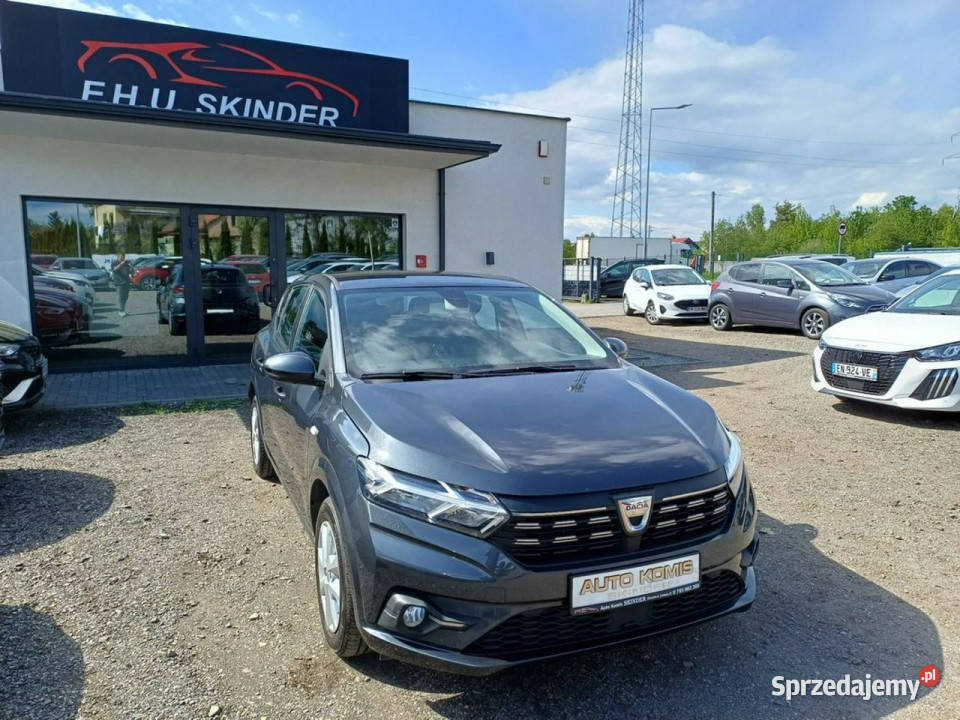Dacia Sandero Klima LED Tablet 1wł Gwarancja III aluminiowe felgi Chrzanów