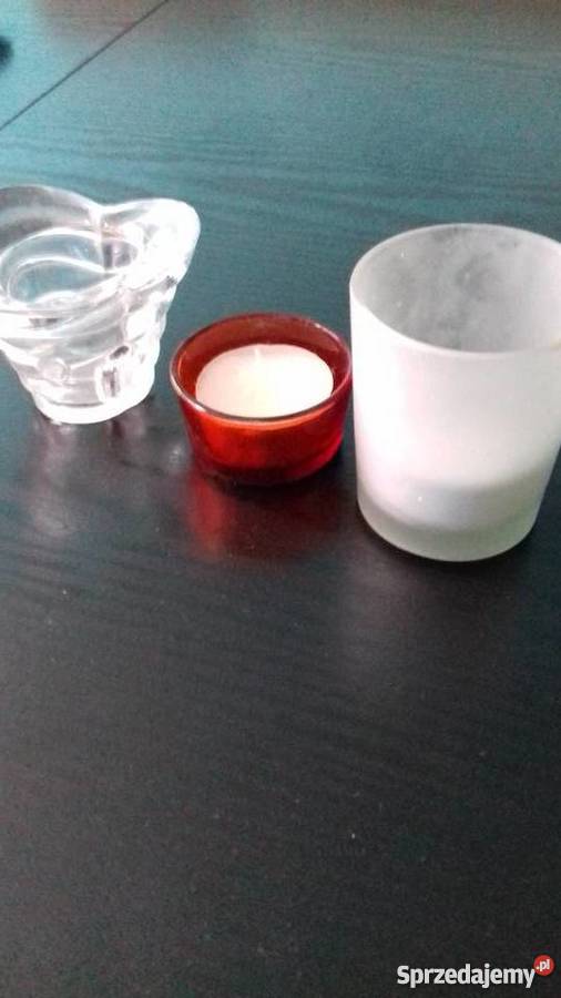 Zestaw świeczników małych Iława