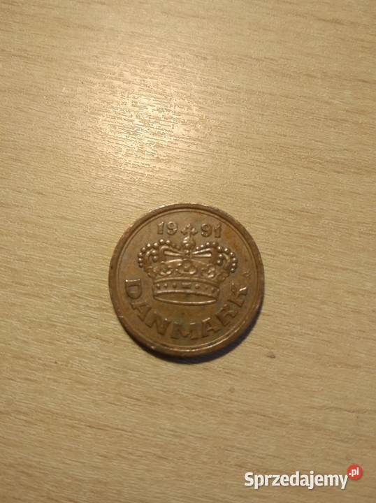 Moneta 25 ore DANIA 1991 moneta obiegowa Myszków