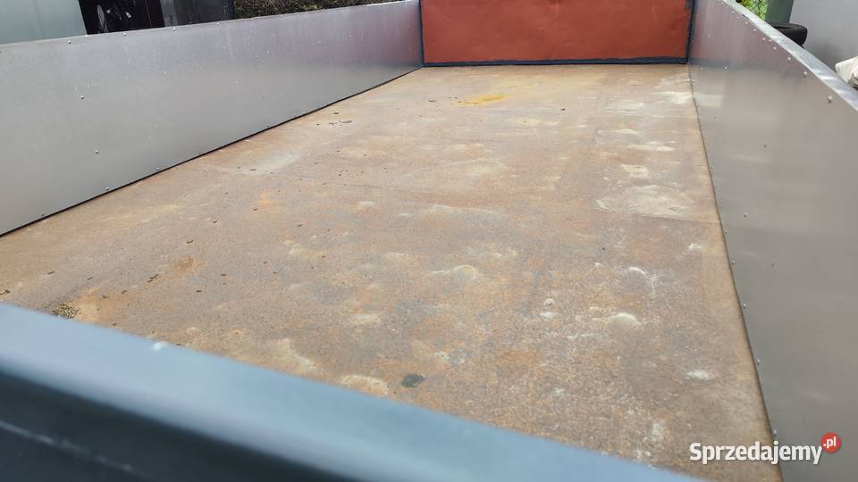 Przyczepa rolnicza sztywna burty ocynk Ozorków