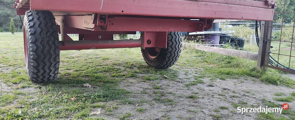 Przyczepa wywrotka jednoosiowa Rezerwacja Wywrotki zachodniopomorskie Kamień Pomorski