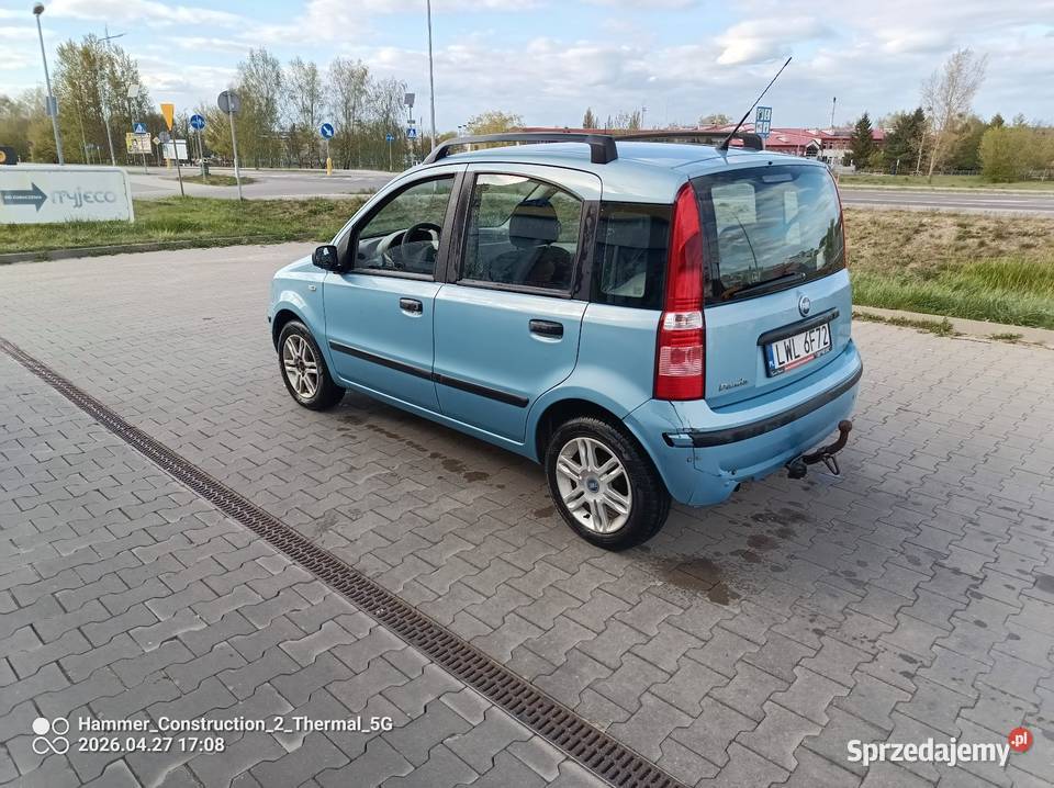 Fiat panda 2 2005r 12 Ben wspomaganie klimatrnik poduszka powietrzna lubelskie