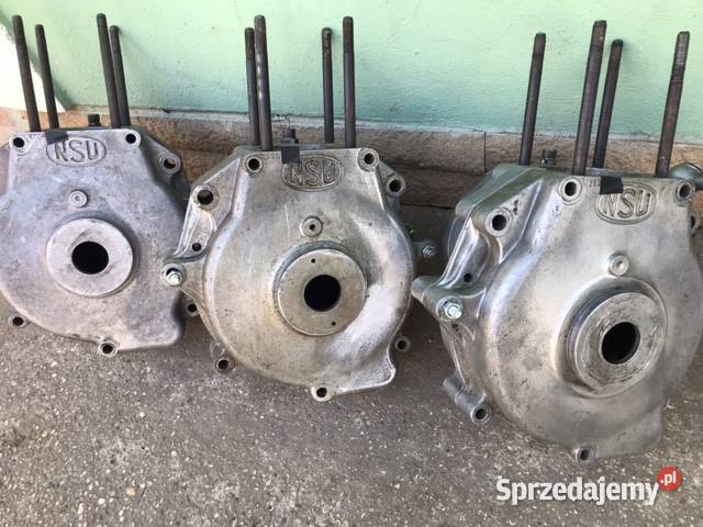 NSU 351 OSL 3 x skrzynia korbowa z pokrywami Katarzynki