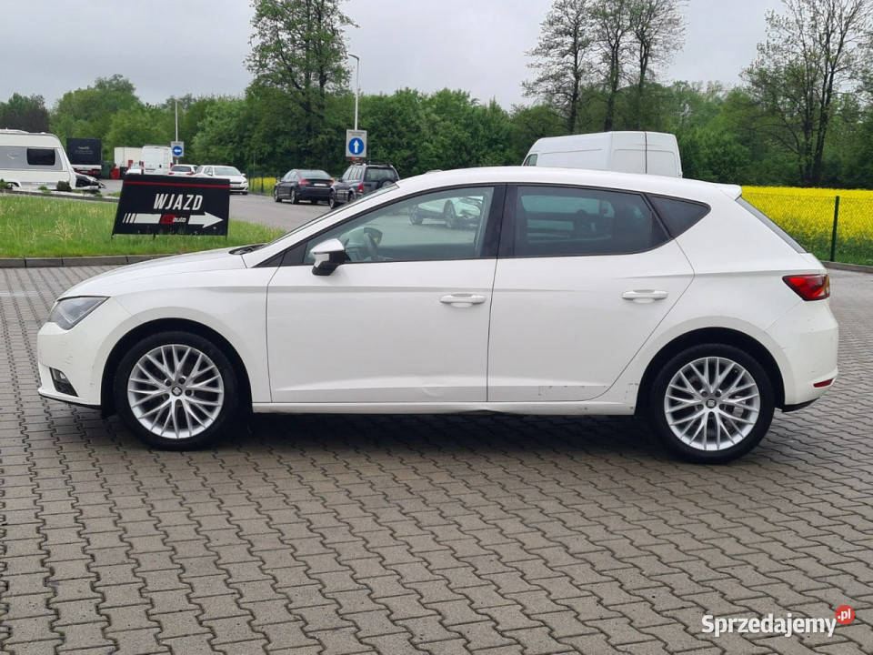Seat Leon 16 tdi 110 automat dsg nawigacja full Motoryzacja Kęty