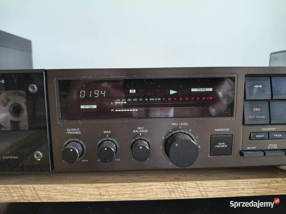 Magnetofon deck 3 głowicowy Akai GX6 sprawny Magnetofony Audio sprzedam