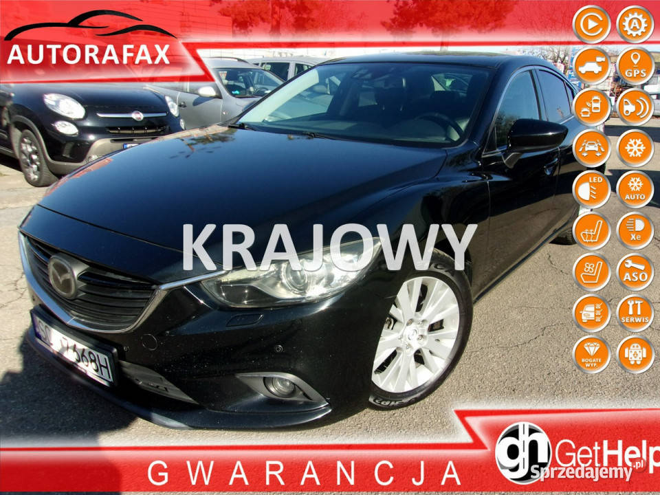 Mazda 6 Automatt 2.2 Diesel 175 KM Klimatronic Navi Pdc Alu Kredyt III (20…