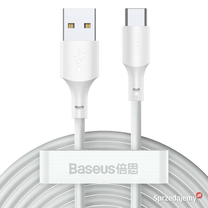 2 x Kabel USB typeC 5A 15m QC 30 Baseus szybkie śląskie