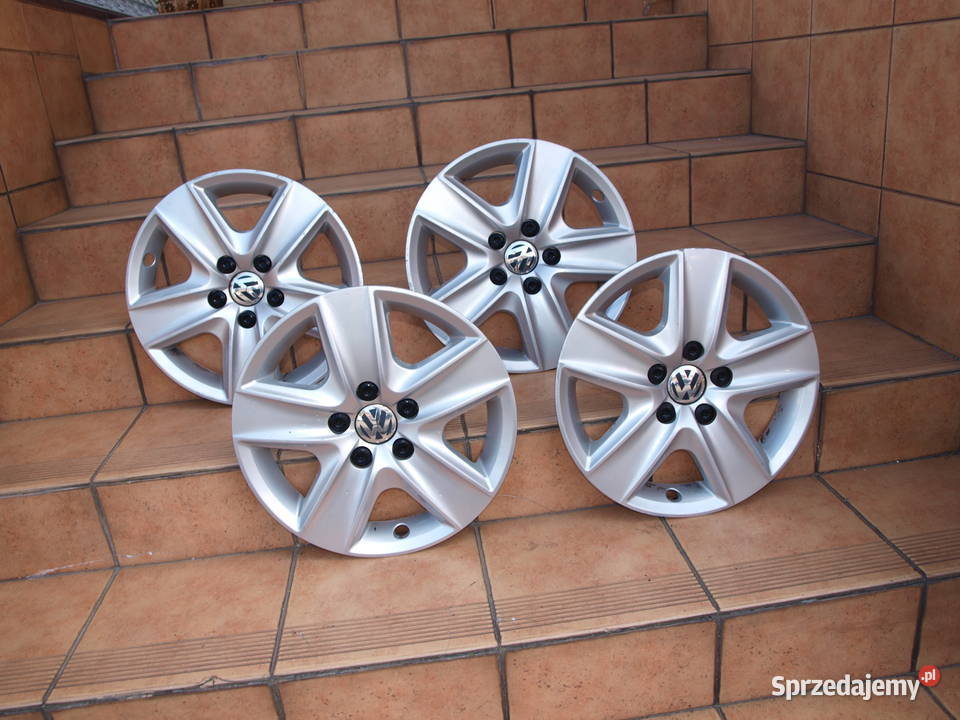 VW kołpaki 16 oryginalne strukturalne komplet 4 Kalisz