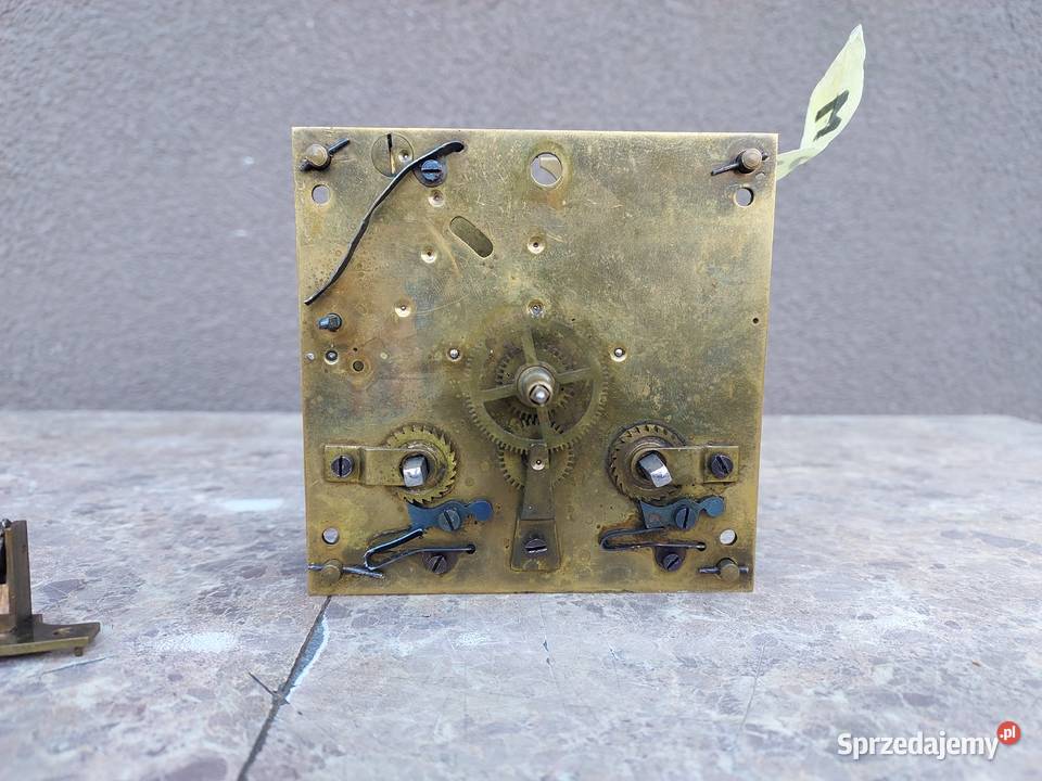 M025 Mechanizm starego zegara ściennego FMS Tczew