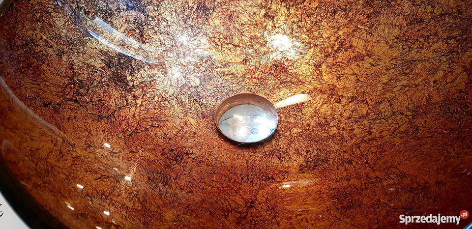 Mielke umywalka nablatowa szklana okrągła fi Dom i Ogród Ruda Śląska