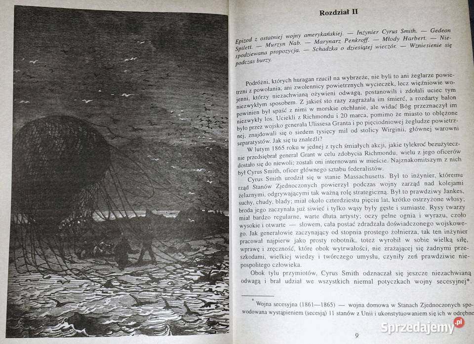 Tajemnicza wyspa Tom 1 i 2 Juliusz Verne miękka Pozostałe Chełm