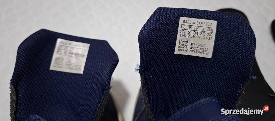 Buty sportowe chłopięce na rzepy Adidas 34 225 śląskie Czeladź