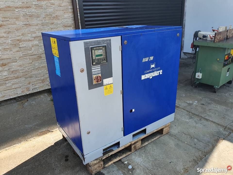 Kompresor Śrubowy MAUGUIERE MAV 200 sprężarka pomorskie Karsin sprzedam