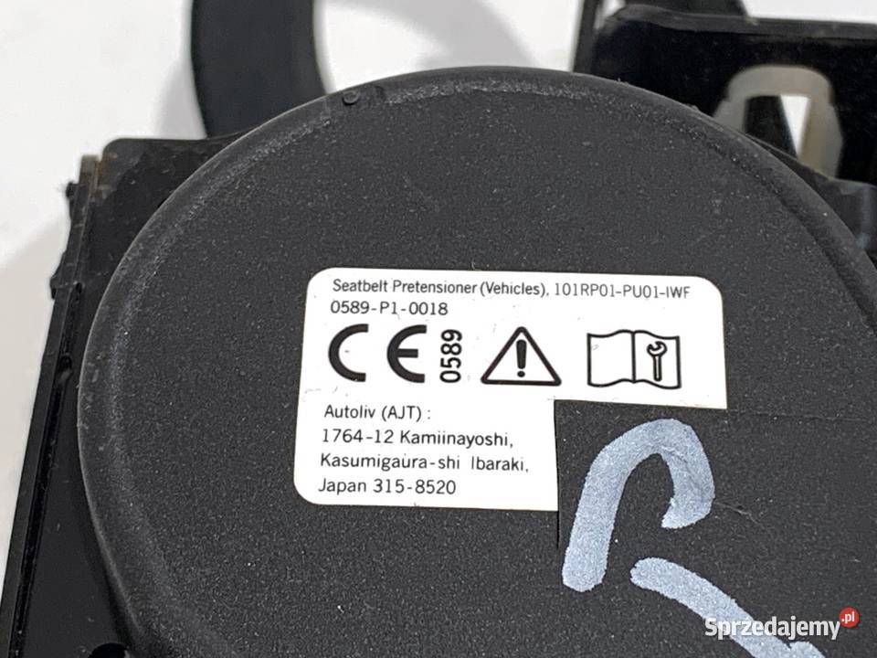 PAS BEZPIECZEŃSTWA LEWY PRZÓD HONDA CRV V LEWA sprzedam