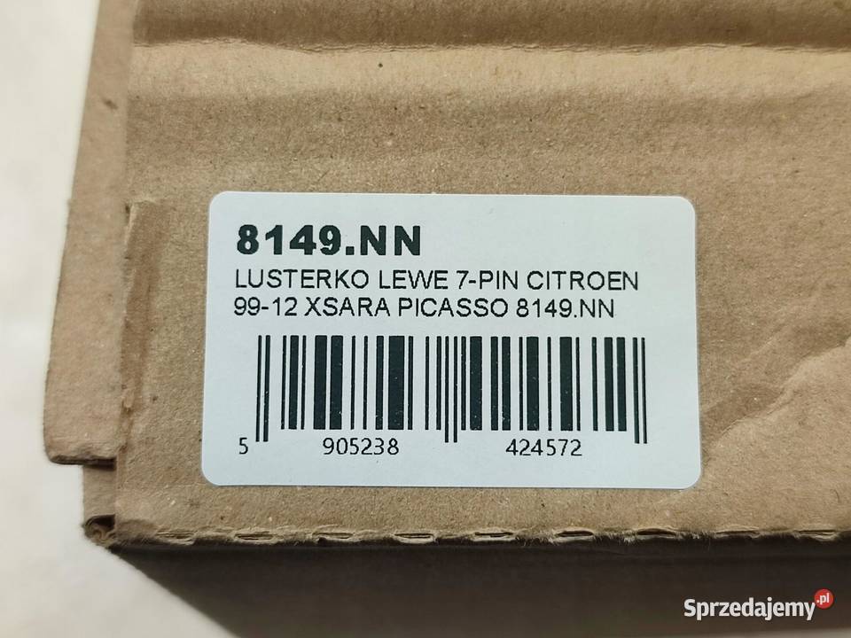 LUSTERKO LEWE 7PIN CITROEN XSARA PICASSO N68 Lusterka zewnętrzne sprzedam