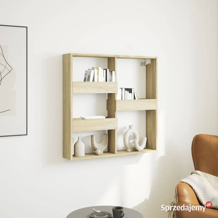 Szafka ścienna dąb sonoma 80x15x80 materiał Warszawa sprzedam
