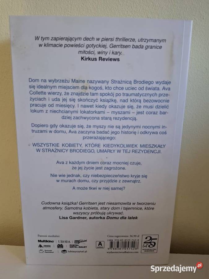 Kształt nocy Tess Gerritsen thriller Kamienna Góra