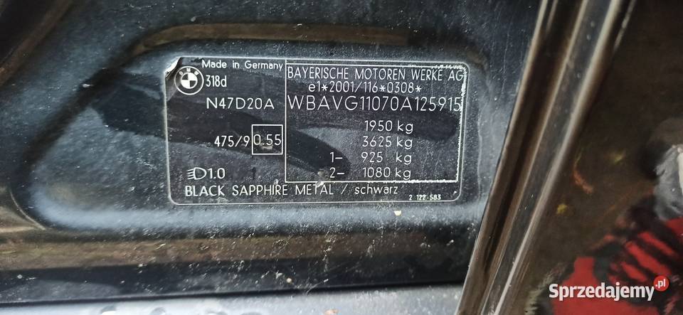 BMW E90 GŁOWICA N47D20A Imielin sprzedam