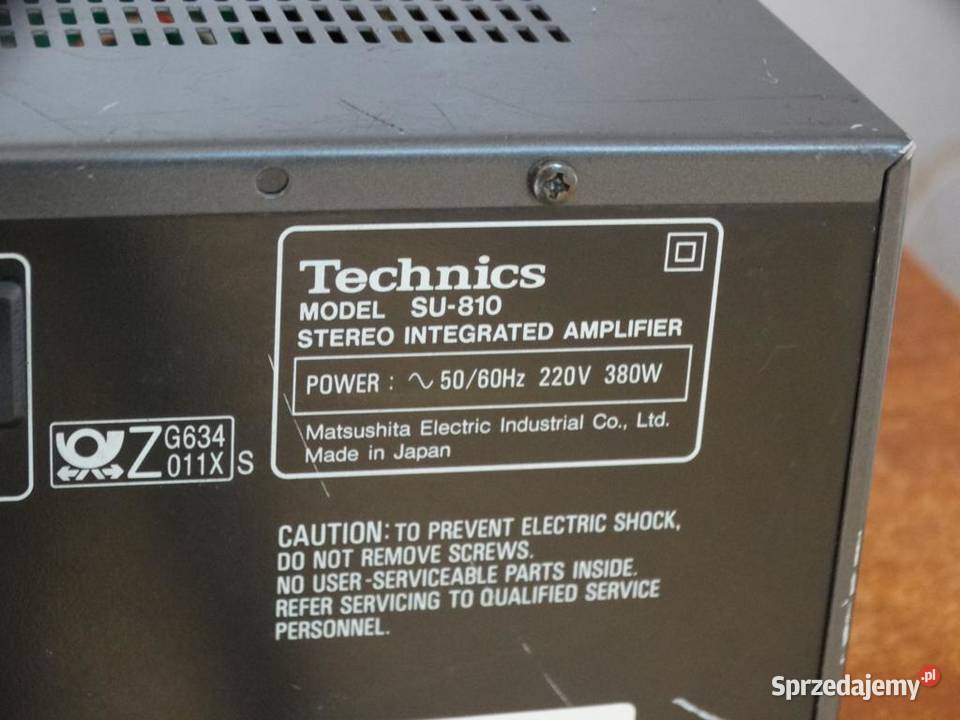 Wzmacniacz Technics SU810 sprawny 380 wat