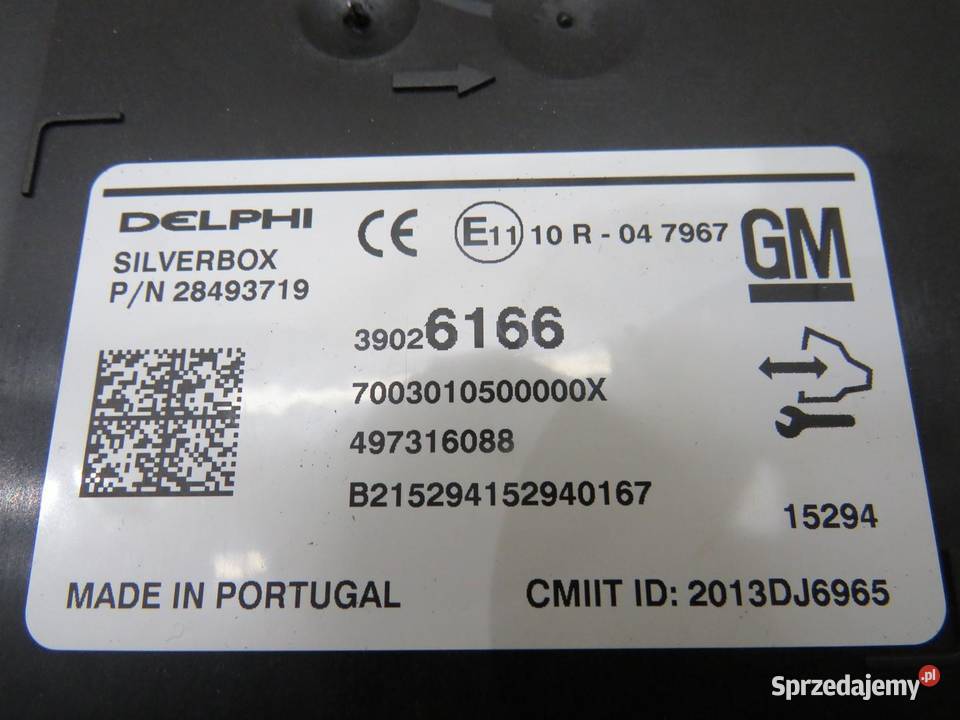RADIO MODUŁ NAWIGACJI OPEL ASTRA K HB 39026166 lubelskie