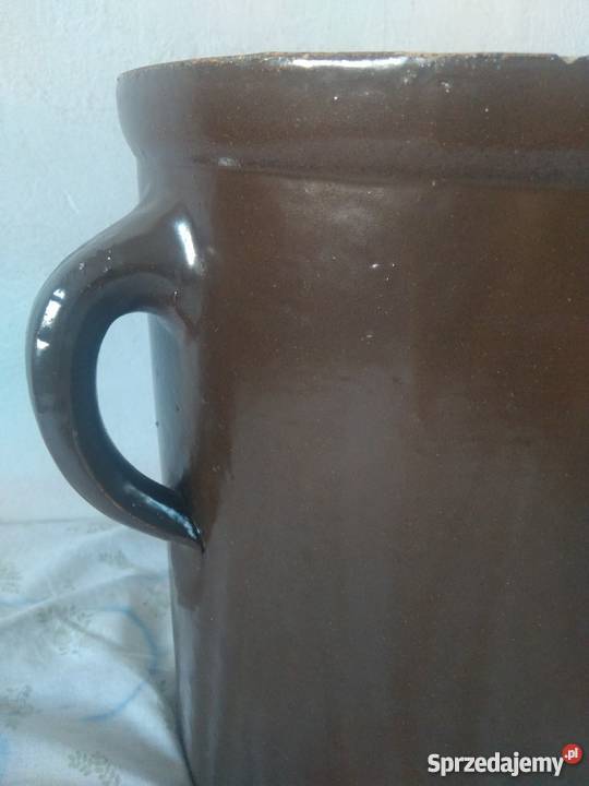 BOCHNIA wielki garnek 10L DO KISZENIA kamionkowy mazowieckie