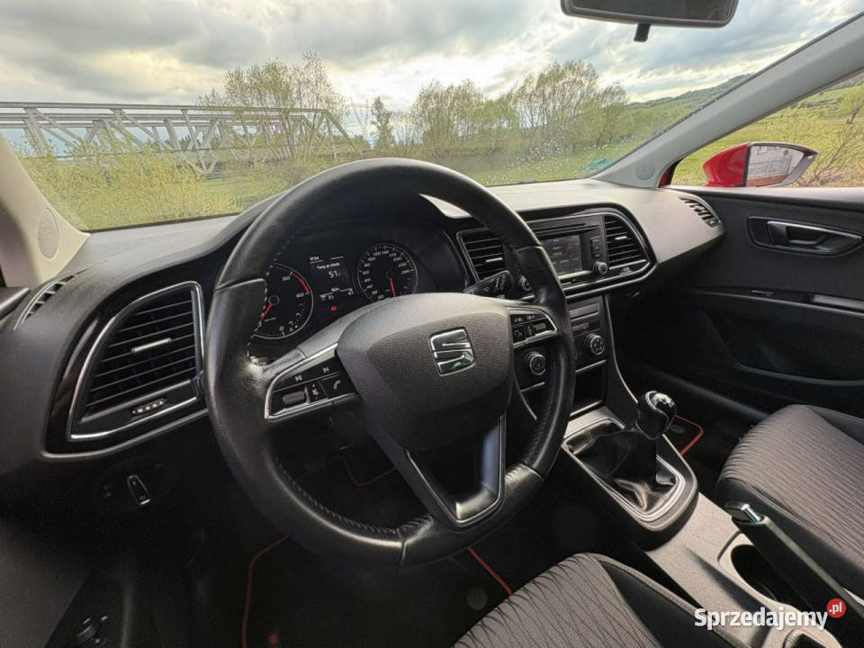 Seat Leon 16 TDI 110 III 2012 dolnośląskie Kamienna Góra
