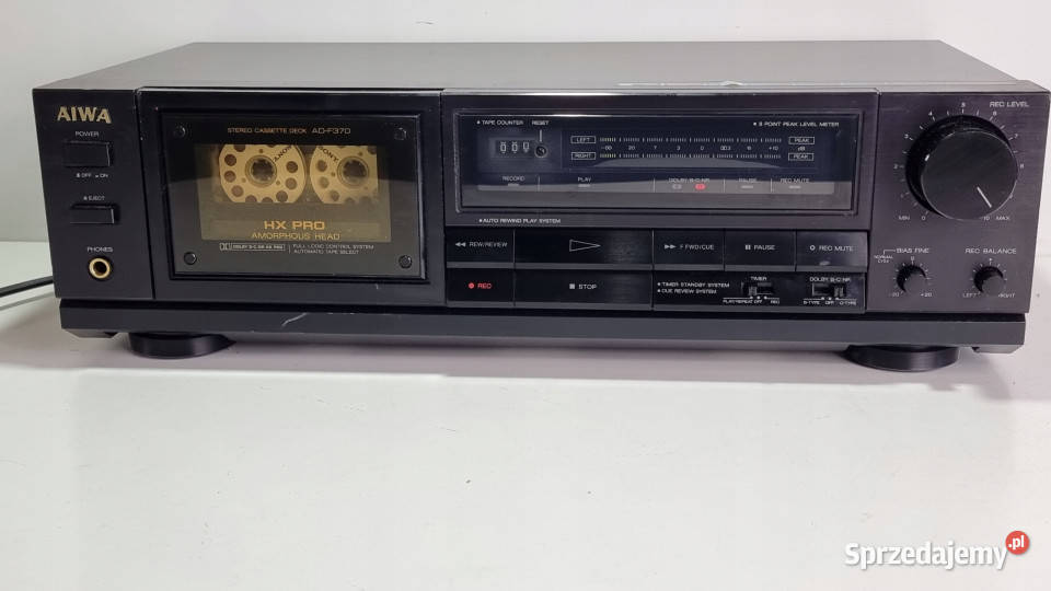 Magnetofon catette deck Aiwa ADF370 AD F 370 Audio Międzychód