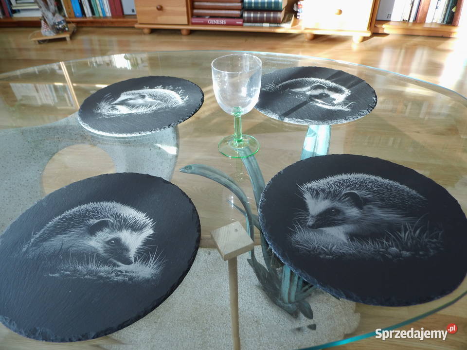 Kamienne podkładki na stół Piękny prezent Radzewice sprzedam