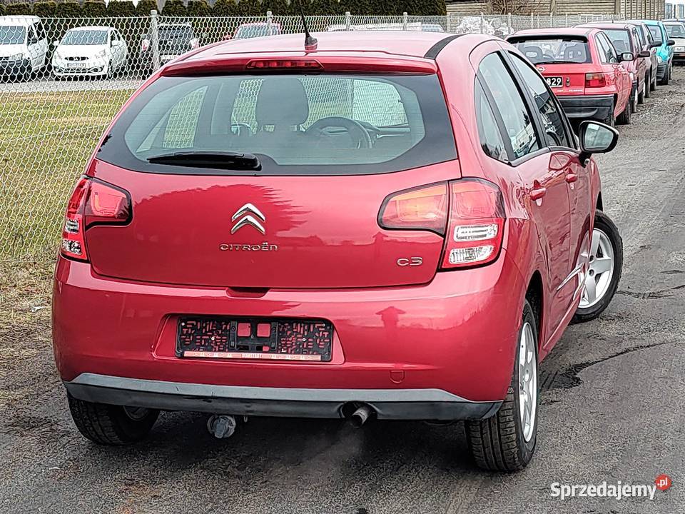 CITROEN C3 14 BENZYNA wiśniowy Leszno