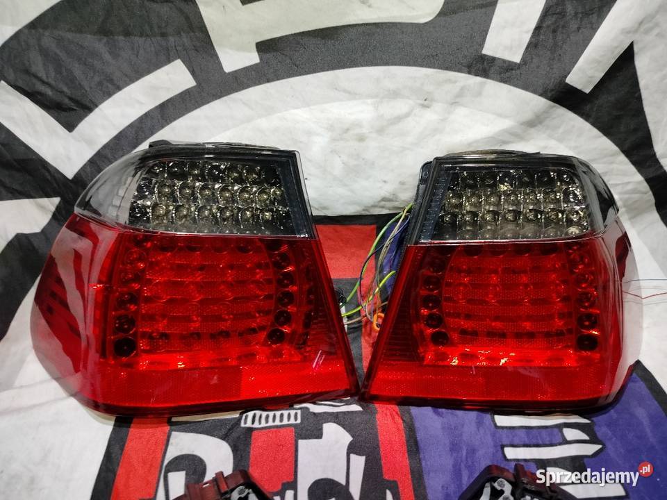 Bmw e46 sedan lampy tylne LED kompletprzed lift osobowe Aleksandrów Łódzki sprzedam