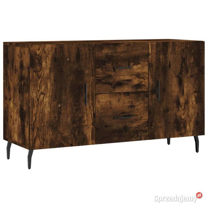 vidaXL Komoda przydymiony dąb 100x36x60 Komody mazowieckie Warszawa