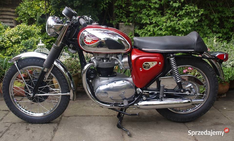 BSA Lightning 650 cc cafe racer piękna baza