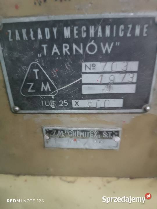 Tokarka tub 25 Widzów