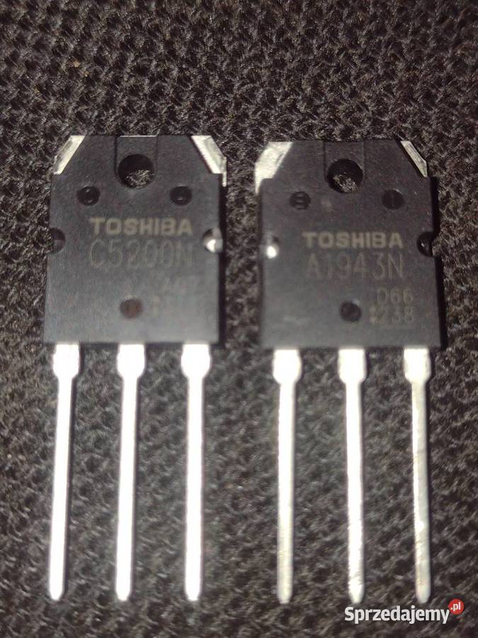 2SC5200N 2SA1943N para 230v 15a 150w TO247 Części i akcesoria Opole sprzedam