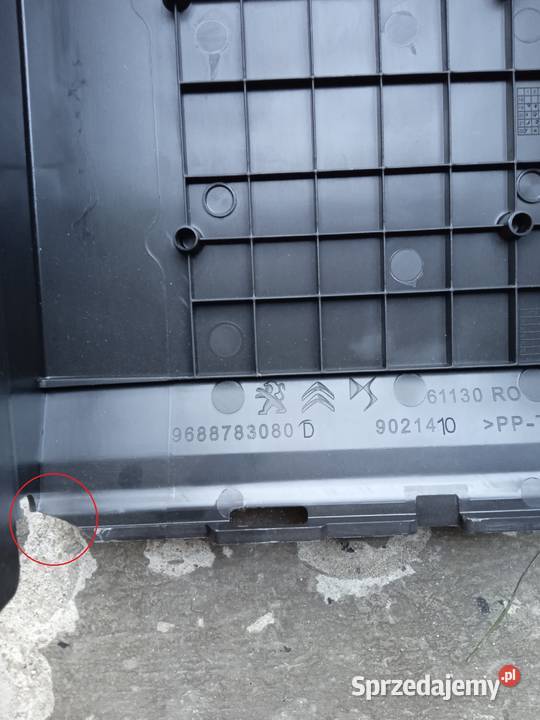 Obudowa pokrywa akumulatora Citroen C3 C3
